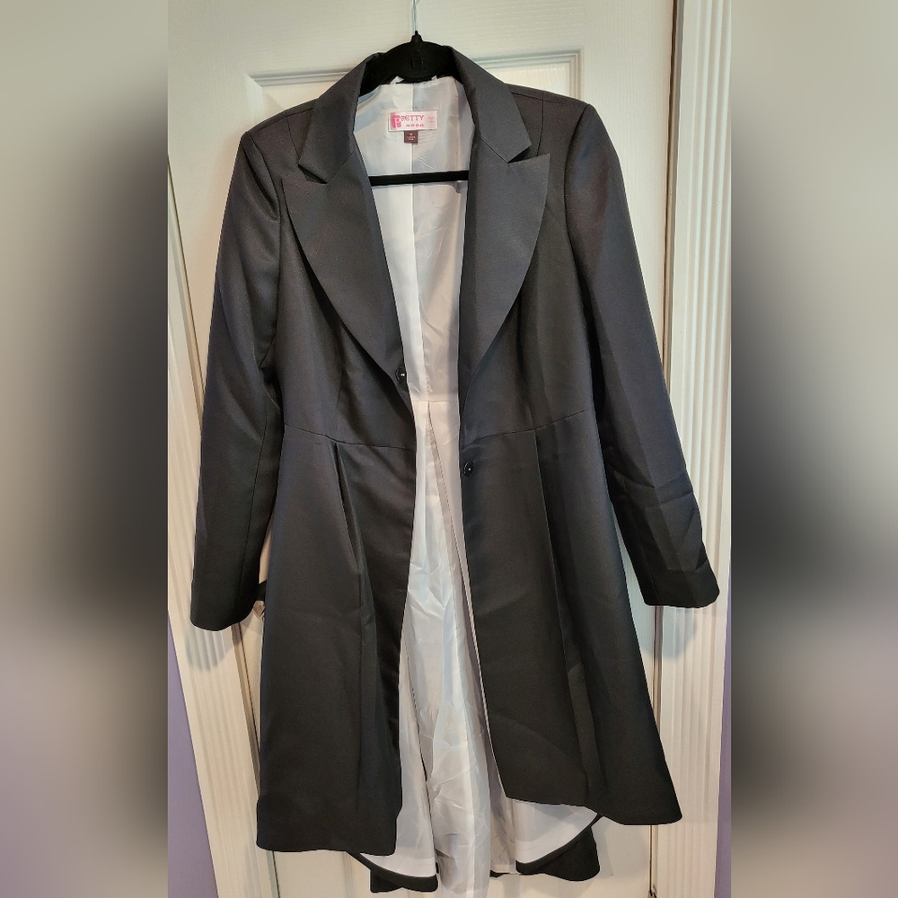 Pretty Good Charcoal Trench Coat